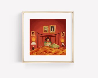 Amélie Poulain • Audrey Tautou • French • French Film • Retro • Vintage • Art • Fan Art • Illustration • Print • DesignedByShea