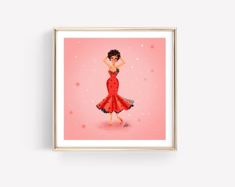 Rizzo – Art Poster • Designed by Shea • Broadway Art • Grease • Pink Ladies