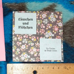DOWNLOAD Vorlage und Anleitung für Endloskarte "Läuschen und Flöhchen" - Grimms Märchen