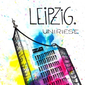 Lugares de interés de LEIPZIG como originales y láminas artísticas