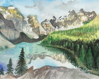 original watercolour painting "landscape 1"