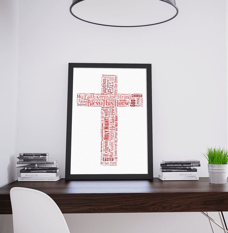 Fillable Cross / Religious Wall Art / UK Craft Blanks / Christian Home  Decor / Fillable Easter Holy Cross Ornament/ Wall Hanging Cross 