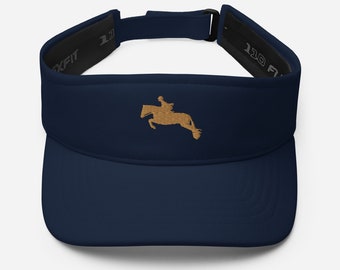 Hunter Jumper Embroidered Visor