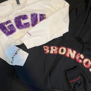 Custom College/ High School Sweatshirt - perfekt für Studenten oder Eltern!