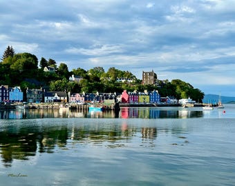 Tobermory Scotland Print: Colorful Fishing Village Photography