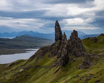 Scotland Old Man of Storr Print: Isle of Skye Scenic Photography