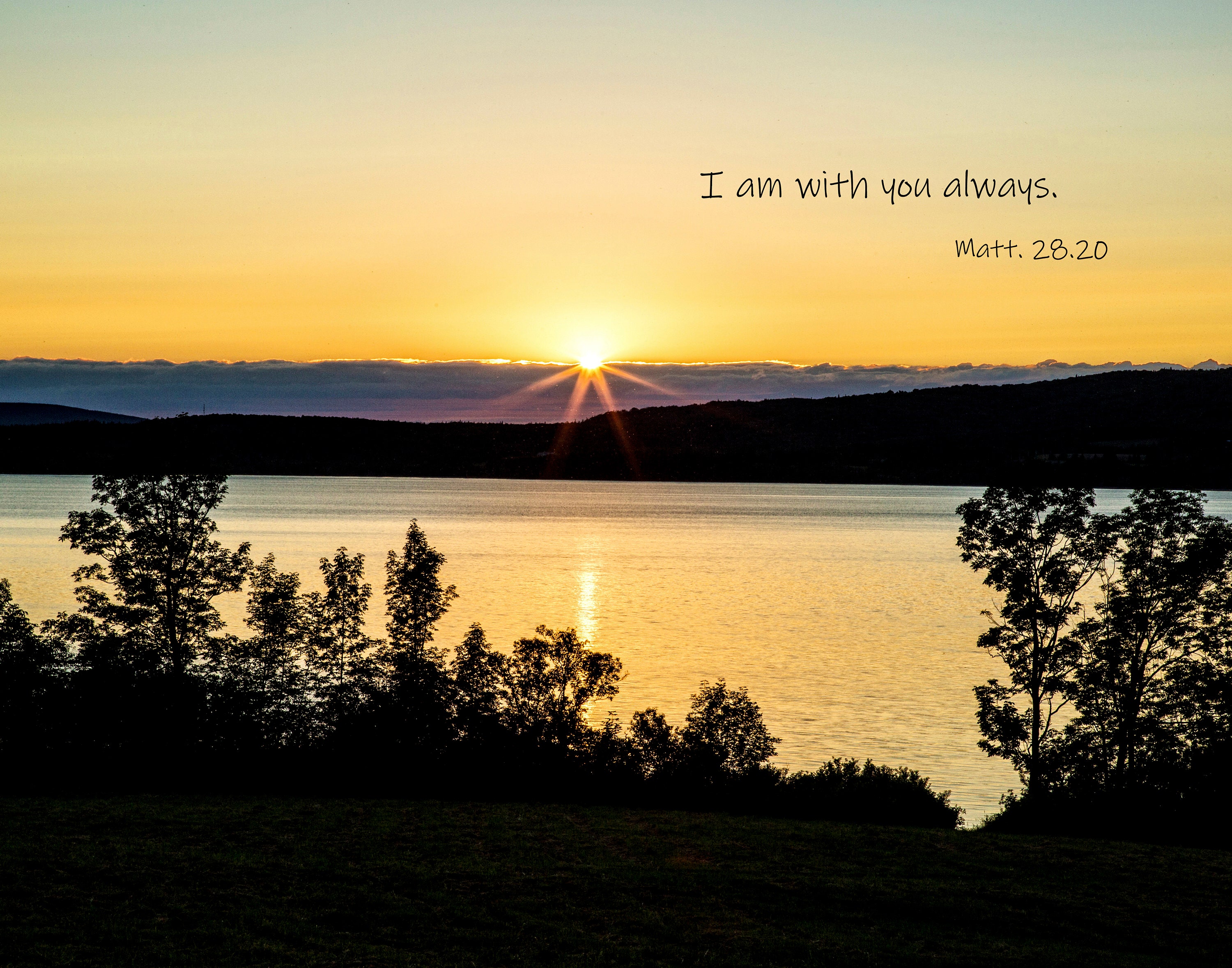 Bible Verses About Sunsets