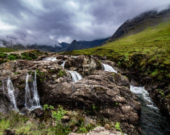 Fairy Pools Scotland Print: Isle of Skye Scenic Photography