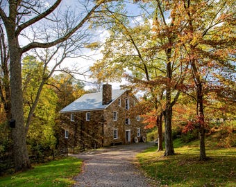 Fall Colors Photo: Autumn, Colorful Trees, House, Leaves, Scenic Photo