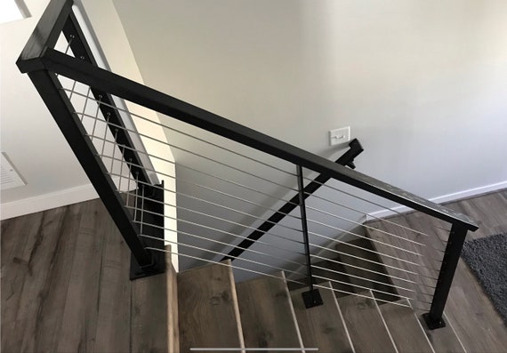 Surface Mount Cable Railing Posts And Components