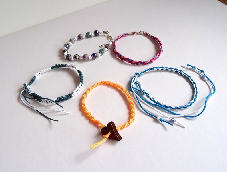 Friendship braceletsboho bracelets setfestival bracelets choose what you want.