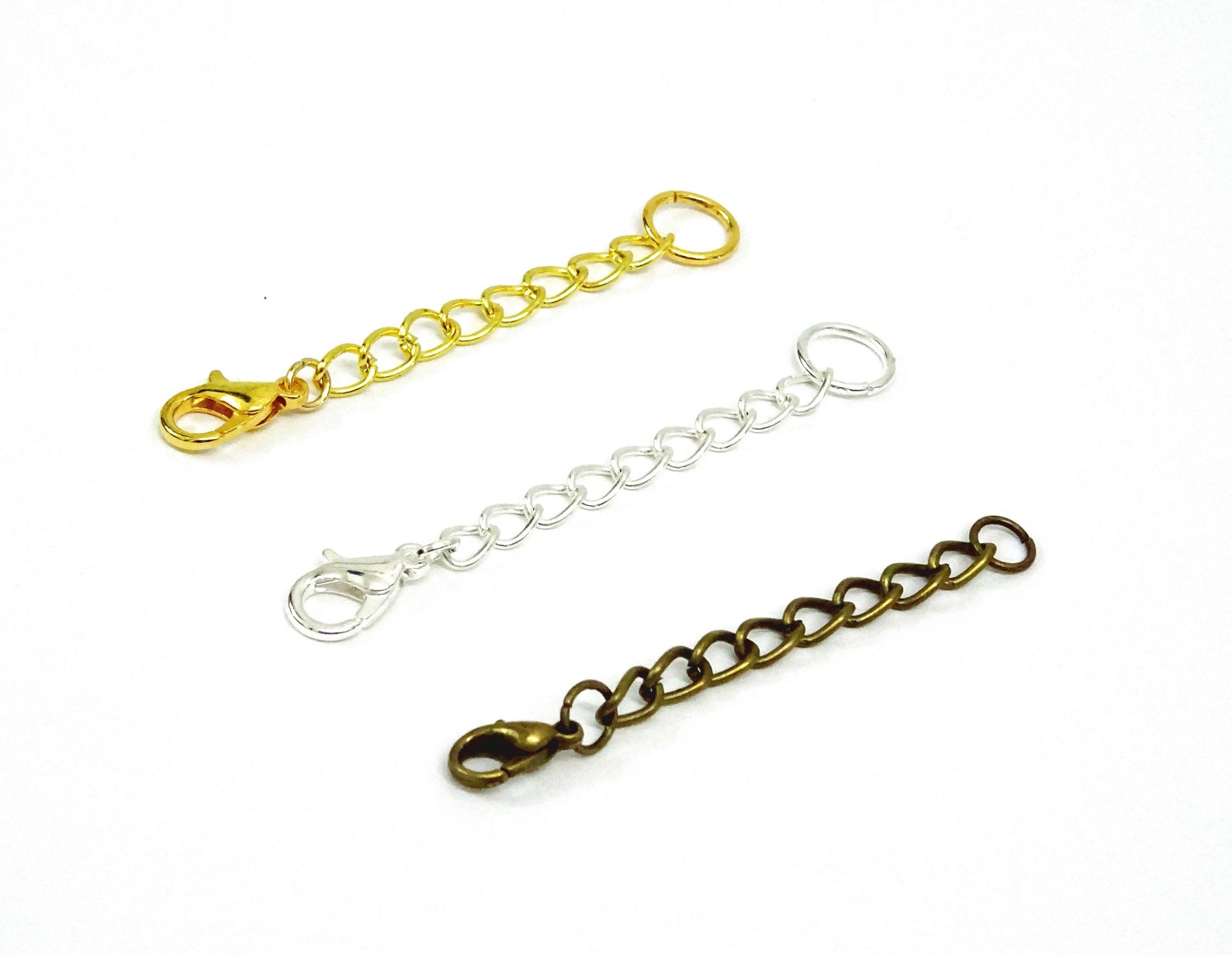 Jewellery Extender Chain Ready to Use/extension Chain/necklace Extender ...