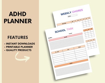 Planer adhd dla dzieci,planer adhd dla dorosłych, dziennik adhd,planer cyfrowy,organizator adhd,zasoby adhd,planer pracy adhd,ustawienia celów adhd