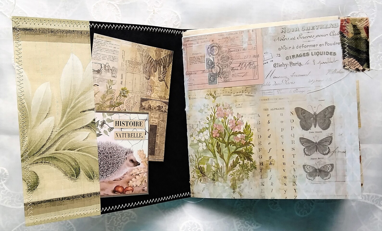 Wallpaper Journal/Mini Journal/Wallpaper Notebook/Nature Etsy