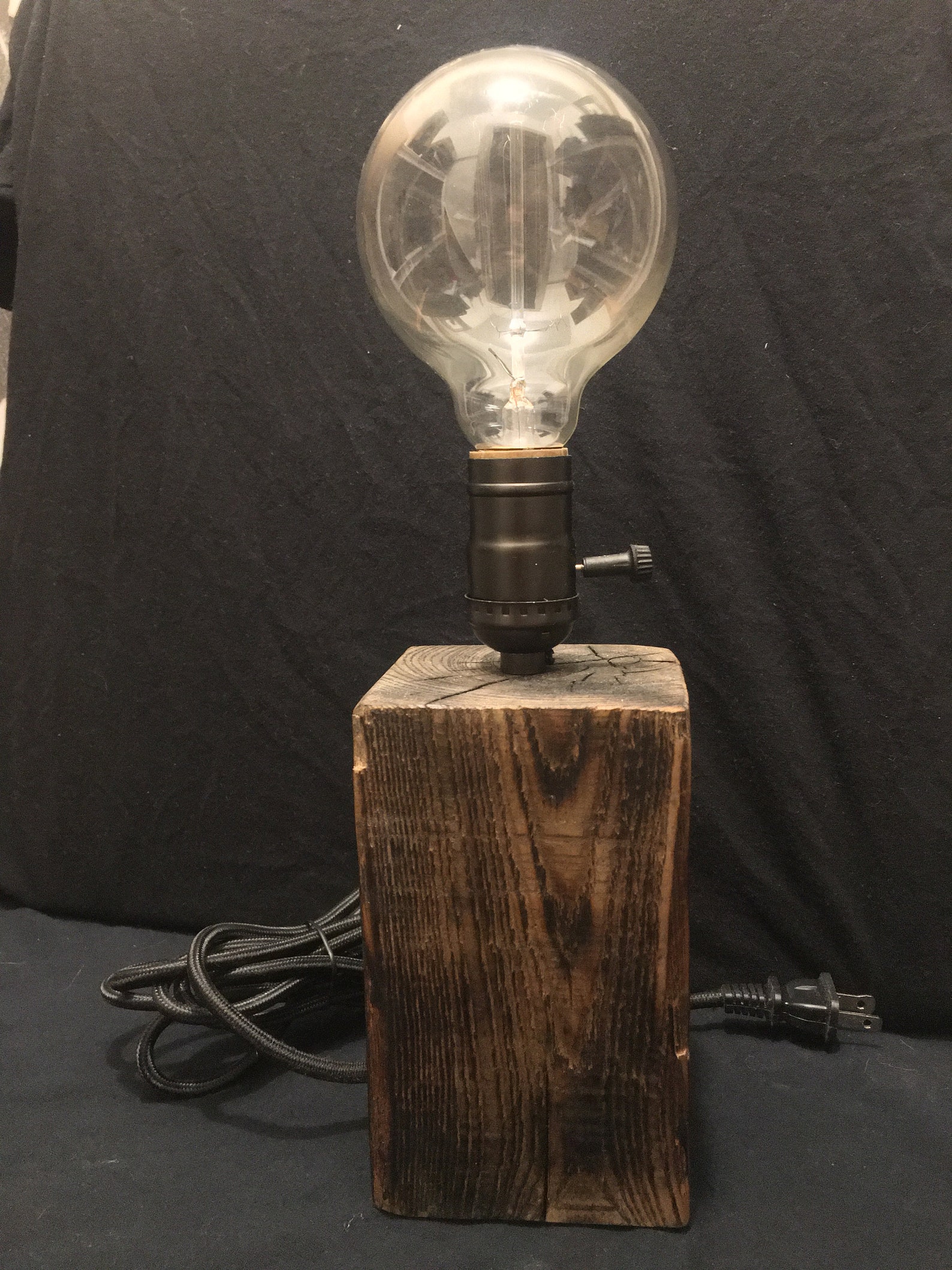 Applique murale industrielle vintage en fil métallique, style steampunk, lampe Edison, luminaires muraux