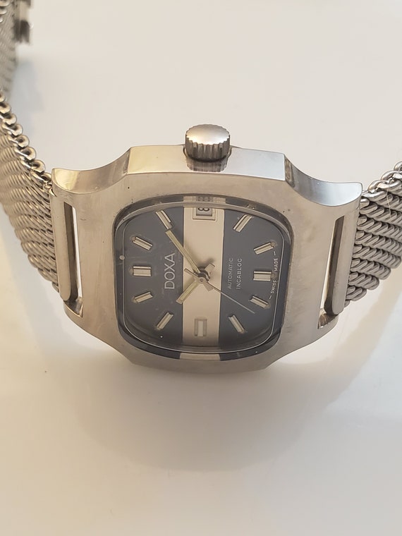 Doxa Automatic Quickset Date and Beautiful Two To… - image 5