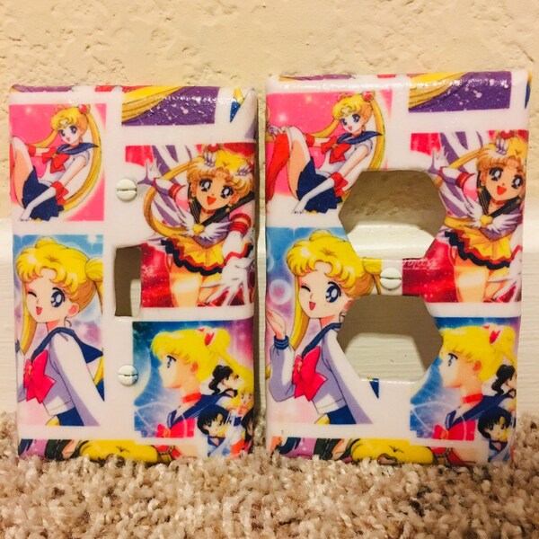 Outlet Cover Moon Etsy