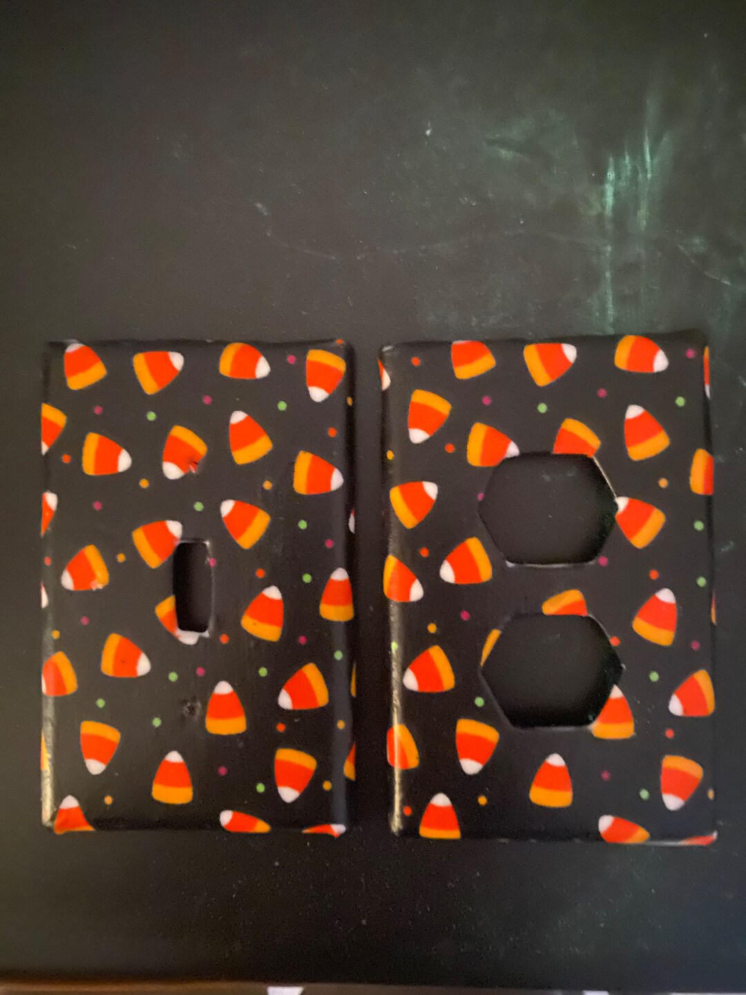 NEW.. Halloween Candy Corn Switch Plates and Outlet Covers Etsy