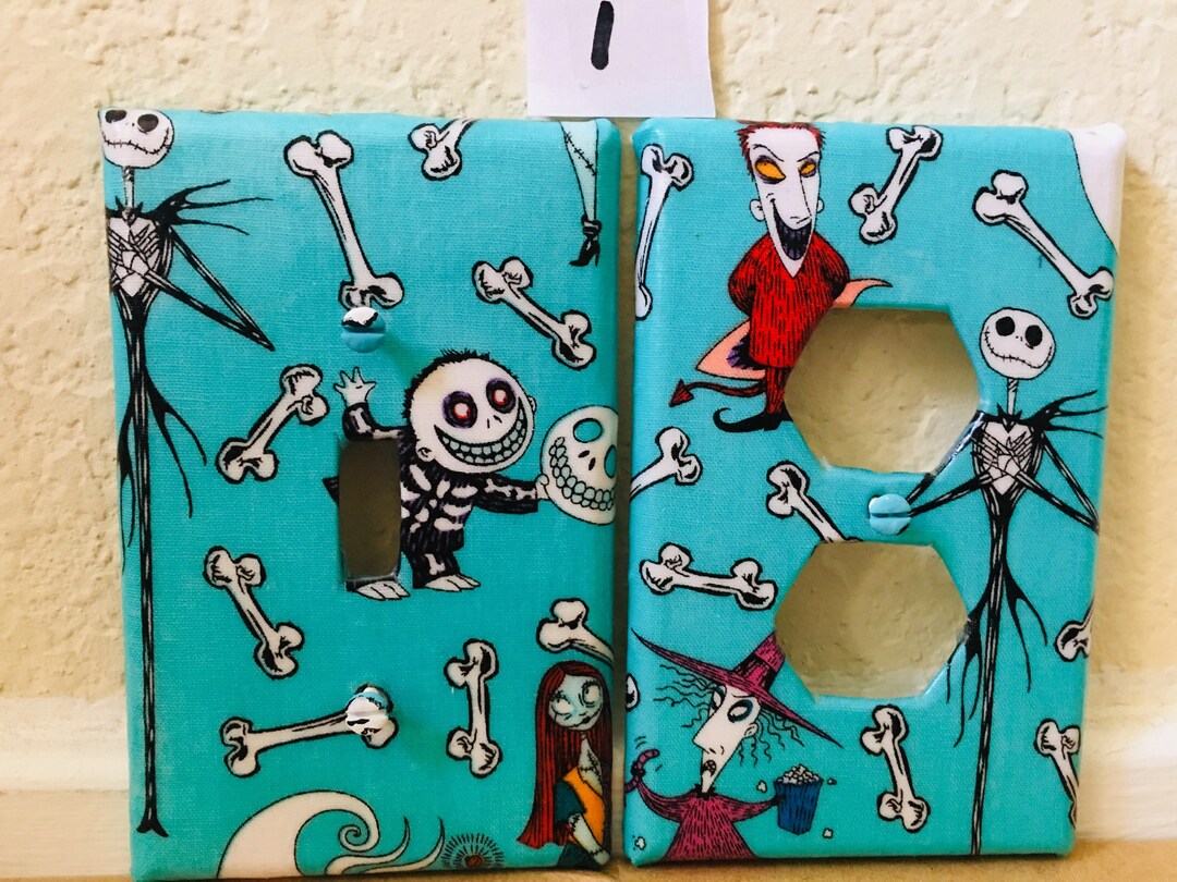 The Nightmare Before Christmas Light Covers Etsy