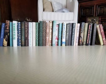 Faux Fake Books Etsy