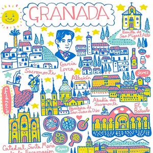 Biglietto d'auguri Granada di Julia Gash