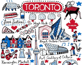 Toronto Postcard by Julia Gash