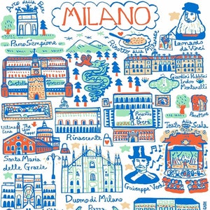Milano Art Print by Julia Gash