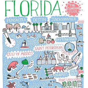 Florida Postcard by Julia Gash