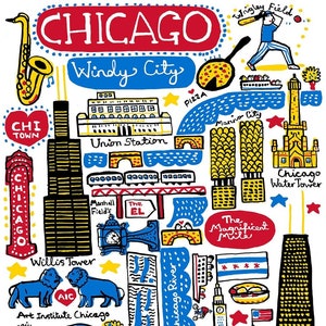 Cartolina di Chicago di Julia Gash