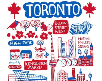 Carte postale de Toronto par Dasher