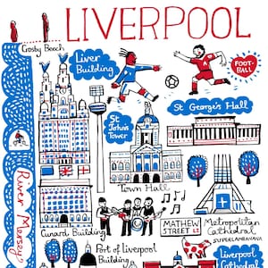Cartolina di Liverpool di Julia Gash