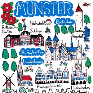 Carte postale Munster par Julia Gash