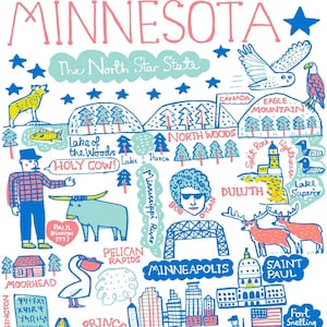 Cartolina del Minnesota di Julia Gash