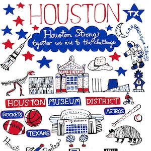 Cartolina di Houston di Julia Gash
