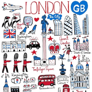 London Postkarte von Julia Gash