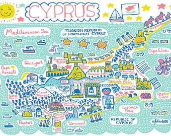 Cyprus Postcard by Julia Gash