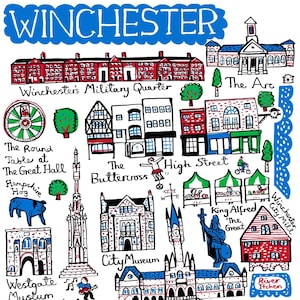 Winchester wenskaart door Julia Gash
