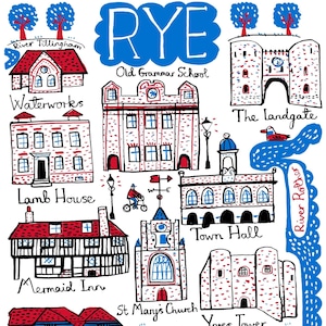 Rye Greeting Card by Julia Gash