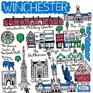 Winchester Postkarte von Julia Gash