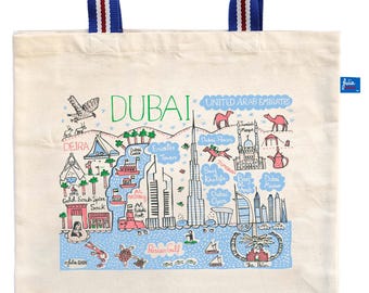 ドバイ マップ トートバッグ - アラブ首長国連邦 マップ トートバッグ ドバイ マップ トートバッグ - アラブ首長国連邦 マップ トートバッグ