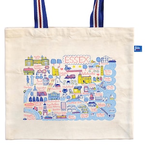 Essex Natural Canvas Tote Bag by Julia Gash