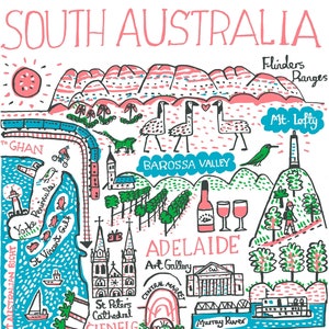 Zuid-Australië Art Print door Julia Gash