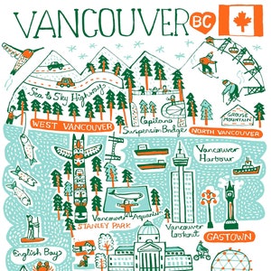 Postal de Vancouver de Julia Gash