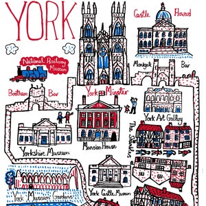 Cartão postal de York por Julia Gash