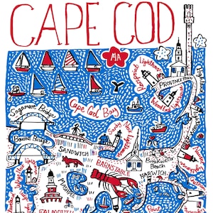 Carte de vœux Cape Cod par Julia Gash