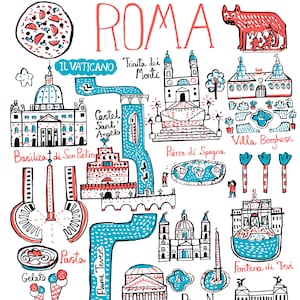 Carte postale Roma par Julia Gash