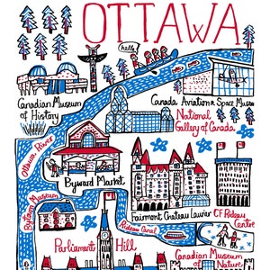 Ottawa Postkarte von Julia Gash
