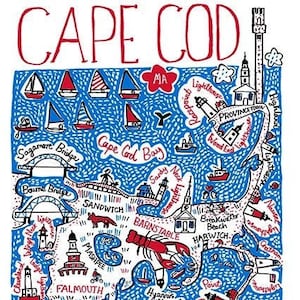 Cartolina di Cape Cod di Julia Gash