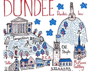 Dundee Art Print by Julia Gash