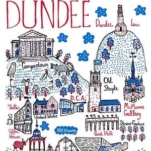 Dundee Grußkarte von Julia Gash